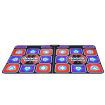 Wireless Double Dancing Mat Pad 2 Remote Controllers Fitness Couples and Family Friends Players