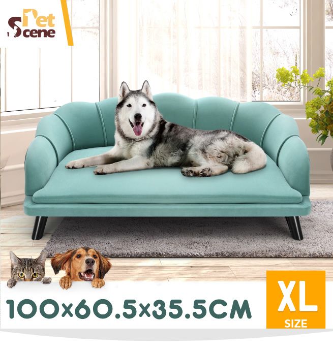 Petscene New Extra Large Raised Dog Bed, X Large Dog Sofa Bed