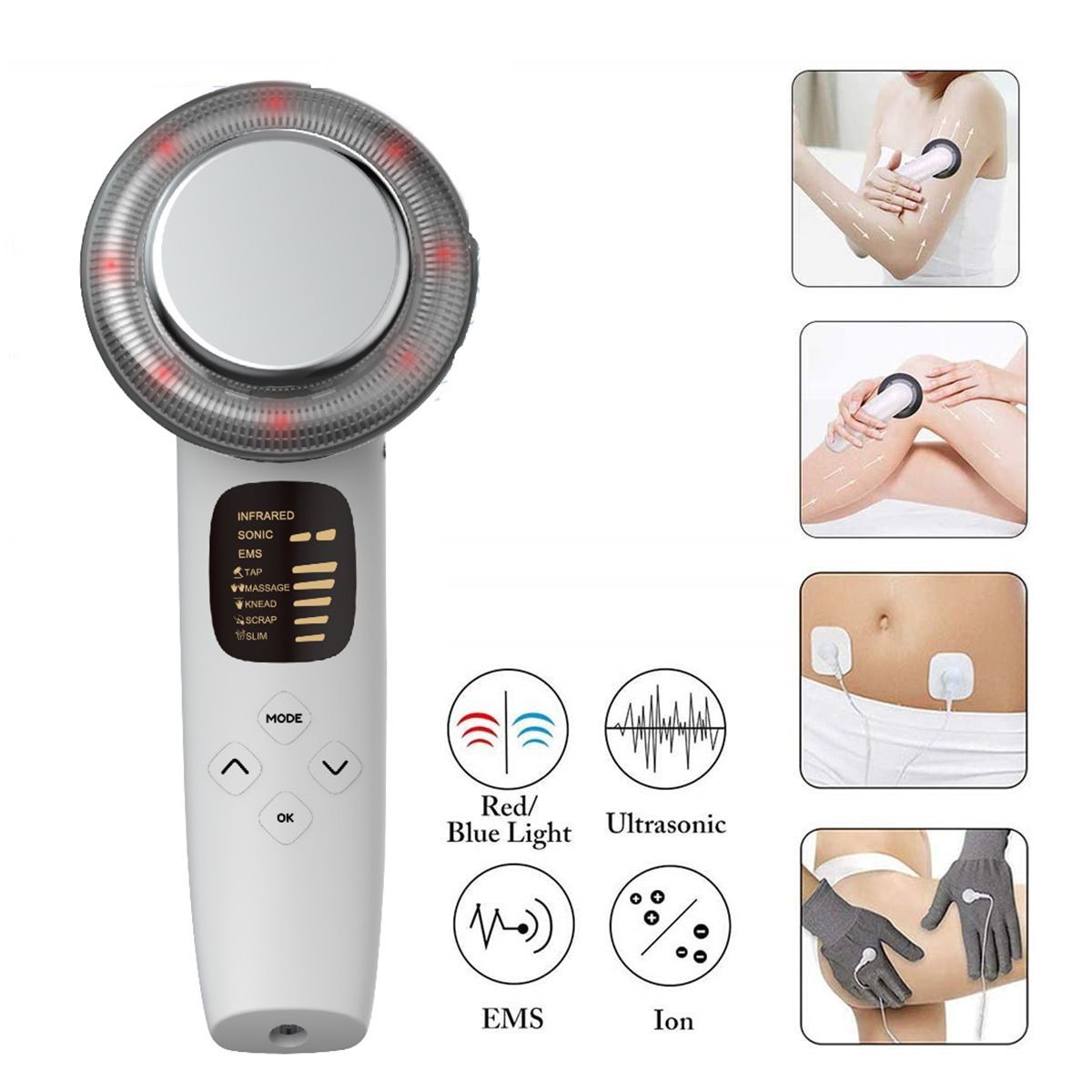 3 in 1 Body Slimming Massager RF Ultrasonic EMS Anti Cellulite Fat — free download