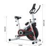 GENKI Spin Exercise Bike Training Bicycle with Adjustable Resistance