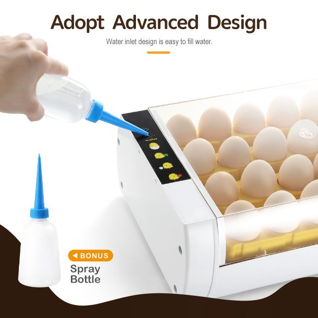 Automatic 24 Egg Incubator Digital Hatching Chicken Pigeon ...