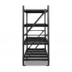 Giantz 2Mx2M Garage Shelving Warehouse Rack Pallet Racking Storage Shelve Black