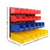 Giantz 24 Storage Bin Rack Wall Mounted