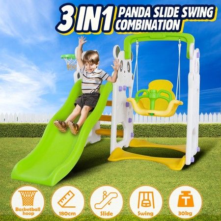 8 station swing set kmart