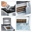 Maxkon 17KG Portable Commercial Ice Maker Machine Stainless Steel Fast Freezer Black