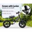 Rigo Kids Balance Bike Ride On Toys Push Bicycle Wheels Toddler Baby 12" Bikes Black