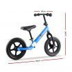 Rigo Kids Balance Bike Ride On Toys Push Bicycle Wheels Toddler Baby 12" Bikes Blue