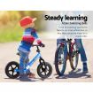 Rigo Kids Balance Bike Ride On Toys Push Bicycle Wheels Toddler Baby 12" Bikes Blue