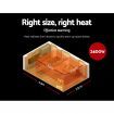Devanti 2x 2400W Electric Infared Radiant Strip Heater Panel Heat Bar Outdoor