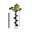 Giantz 92CC Post Hole Digger 300mm Petrol Drill Auger Extension Bits