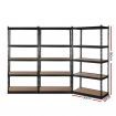 Giantz 3x1.8M Garage Shelving Warehouse Rack Pallet Racking Storage Shelve Black