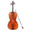 Melodic Full-size 4/4 Cello Outfit with Carrying Case 