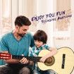 Melodic 34inch Kids Acoustic Guitar 6 Strings Tuner Cutaway Wooden Kids Gift Natural Colour