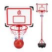 2m Portable Adjustable Basketball Stand Hoop System for Kids w Basketball