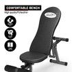 Genki Adjustable Weight Bench Fitness FID Bench Home Gym Black