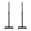 Genki 2 x Squat Rack Pair Fitness Gym Exercise Weight Lifting Barbell Stand