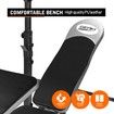 Genki Multi-Station Weight Bench Home Gym Fitness Equipment Black 