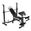 Genki Multi-Station Weight Bench Home Gym Fitness Equipment Black 