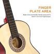 Melodic 38 Inch Round Acoustic Guitar Pack Classical Cutaway Natural Colour