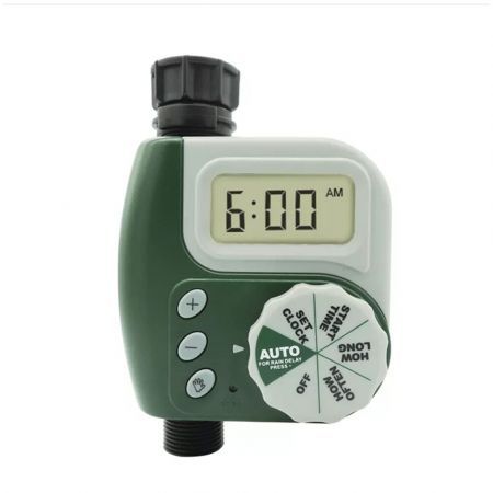 Single-Outlet Hose Watering Timer, 1, Green