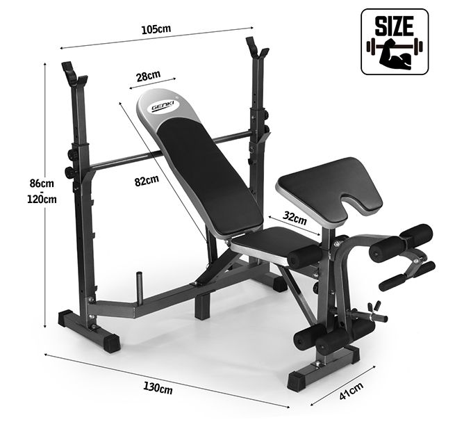 Genki best sale weight bench