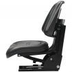 Tractor Seat with Suspension Black