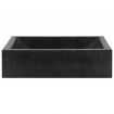 Sink 45x30x12 cm Marble Black