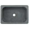 Sink 45x30x15 cm Riverstone Black