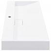 Wash Basin 100x46x11 cm Mineral Cast/Marble Cast White