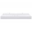 Wash Basin 120x46x11 cm Mineral Cast/Marble Cast White