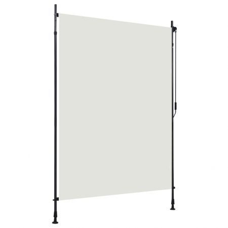 Outdoor Roller Blind 150x270 cm Cream