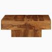 Coffee Table Solid Sheesham Wood 80x80x30 cm