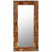 Wall Mirror Solid Reclaimed Wood 60x120 cm