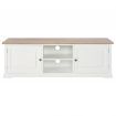 TV Cabinet White 120x30x40 cm Wood