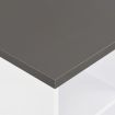 Bar Table White 60x60x110 cm
