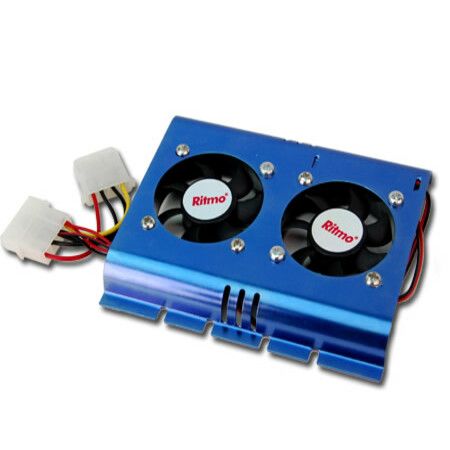 RITMO 3.5 Inches PC Hard Disk Drive HDD Cooling Fan- Blue