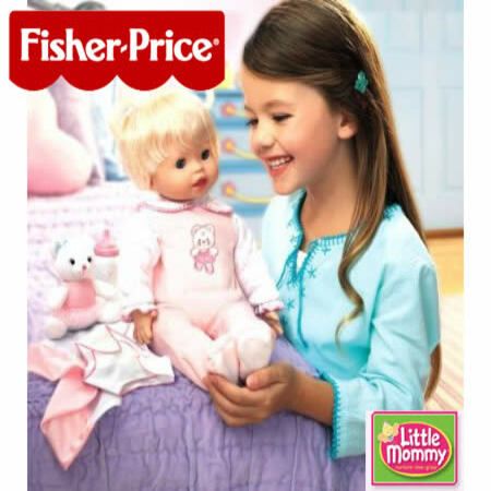 Fisher Price Little Mommy Real Loving Lifelike Baby Doll Crazy Sales