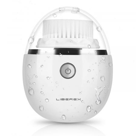 Sonic Vibrating Facial Cleansing Brush White