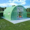 Greenhouse with Steel Foundation Garden Shed Storage Tunnel Plant 3x2 m