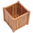 Planter 40x40x40 cm Solid Teak Wood