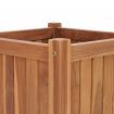 Planter 40x40x40 cm Solid Teak Wood