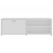 TV Cabinet White 120x34x37 cm Chipboard