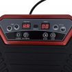 Fitness Vibration Plate Small 200 W with Belts Red