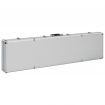 Gun Case Silver 134x35x12 cm Aluminium