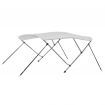 3 Bow Bimini Top White 183x140x140 cm