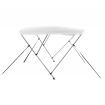 3 Bow Bimini Top White 183x140x140 cm