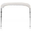 3 Bow Bimini Top White 183x140x140 cm