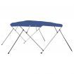 4 Bow Bimini Top Blue 243x180x117 cm