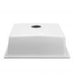 Cefito Stone Kitchen Sink 450X450MM Granite Under/Topmount Basin Bowl Laundry White