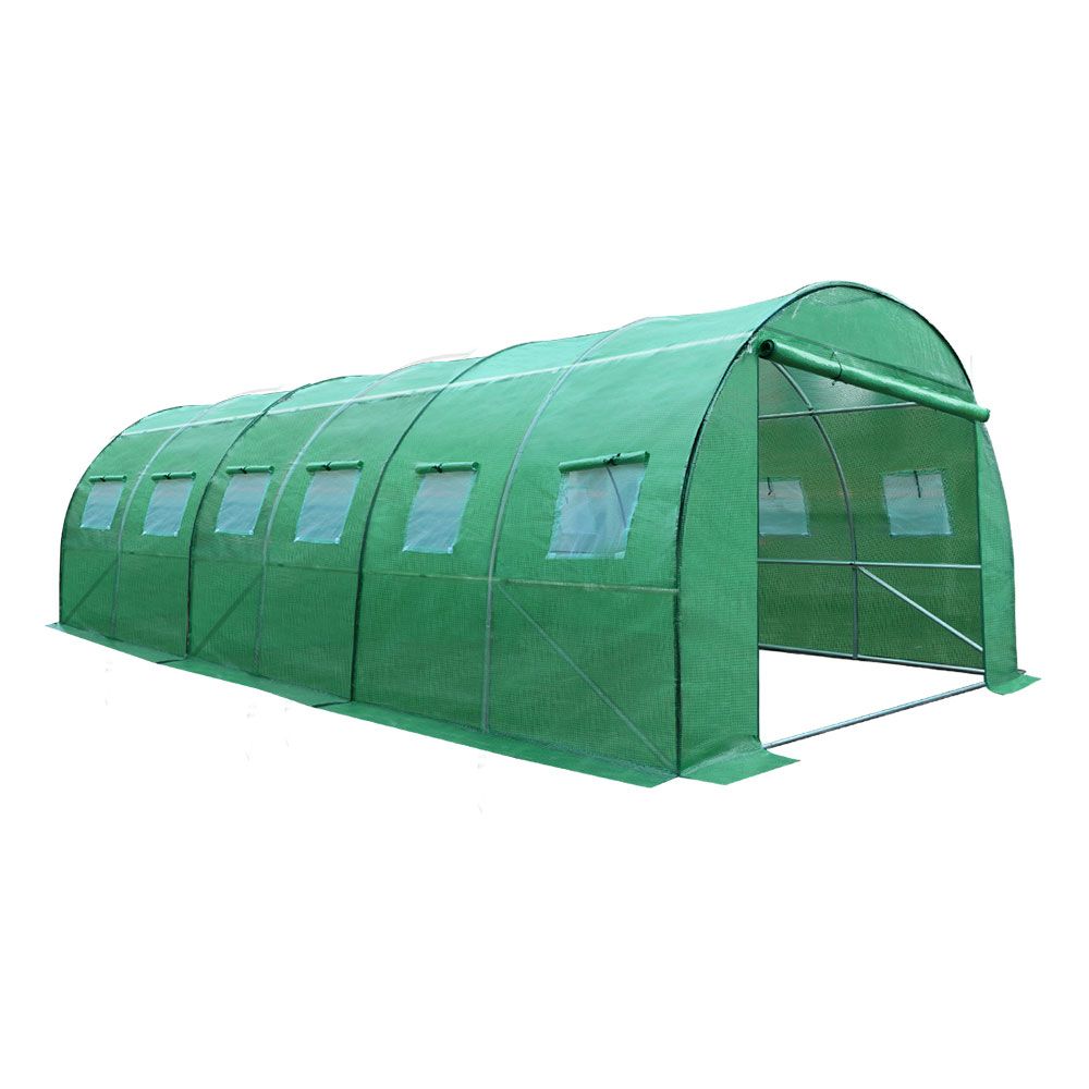 Greenfingers Greenhouse 6x3x2M Walk in Green House Tunnel Plant Garden Shed Dome